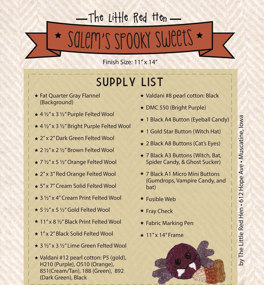 Salem's Spooky Sweets # LRH170011- Special Order