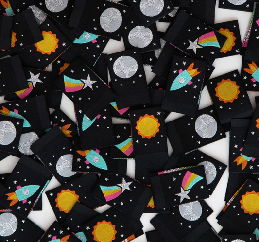 Sarah Hearts Labels : Space Multipack