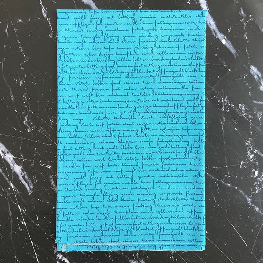 Scrawl by Giucy Giuce : Quilty Words Blue Howlite A-1214-B