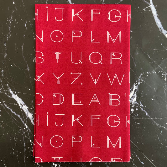 Scrawl by Giucy Giuce : Deco Letters Crimson A-1217-R