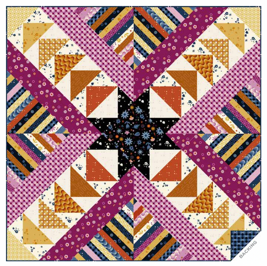 Pre-Order Birdie by Libs Elliot : When Sparks Fly Quilt Kit (Estimated Ship Date June 2024)