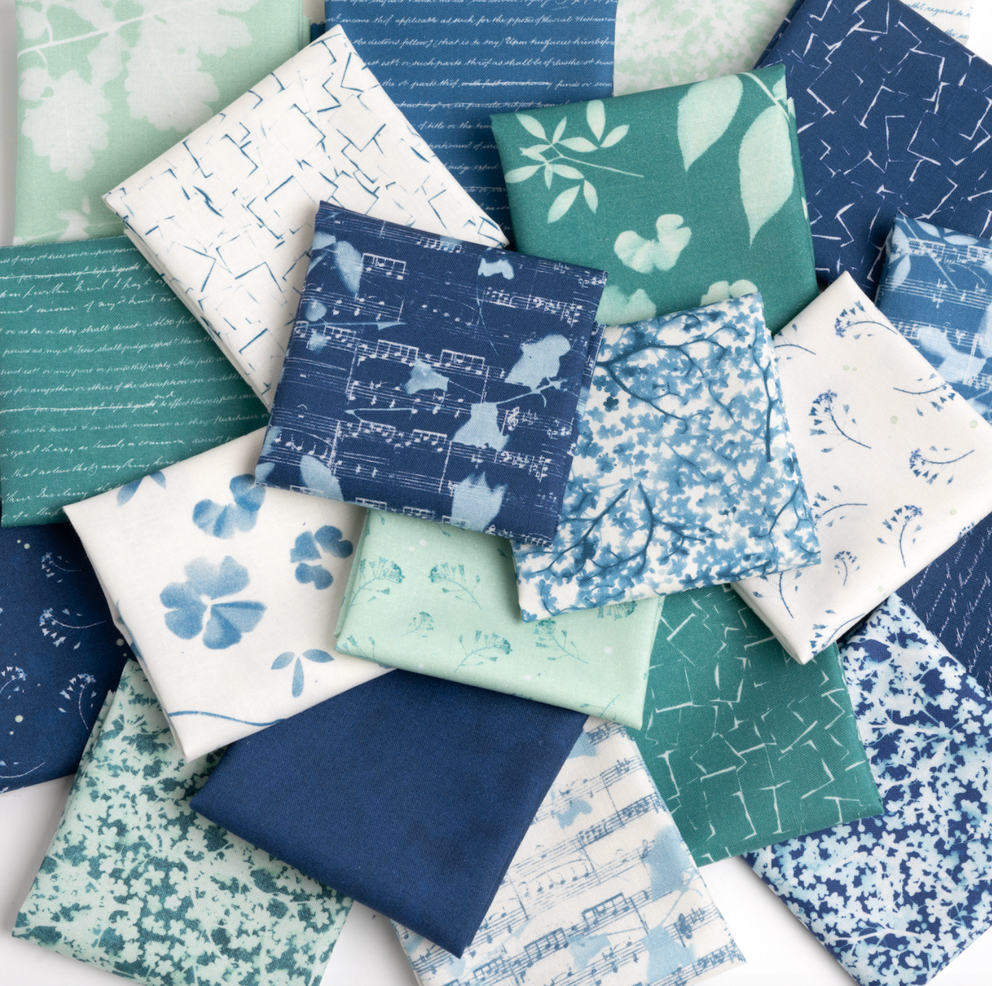 Carolina Shag Quilt Kit featuring Bluebell by Janet Clare