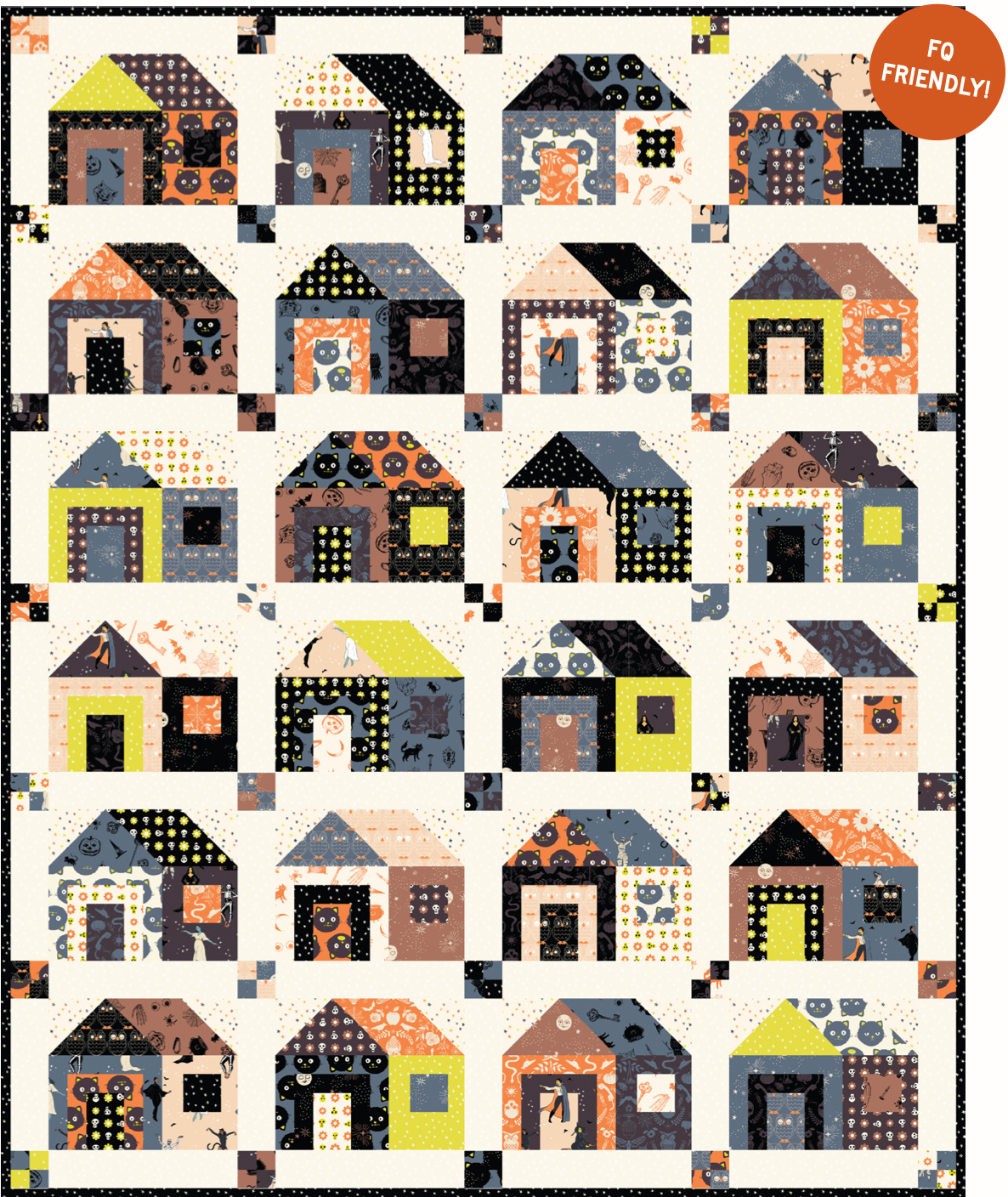 Pre-Order Good Spirits Collaborative Collection by Ruby Star Society - Cabin City Quilt Kit (Estimated Ship Date July 2024)