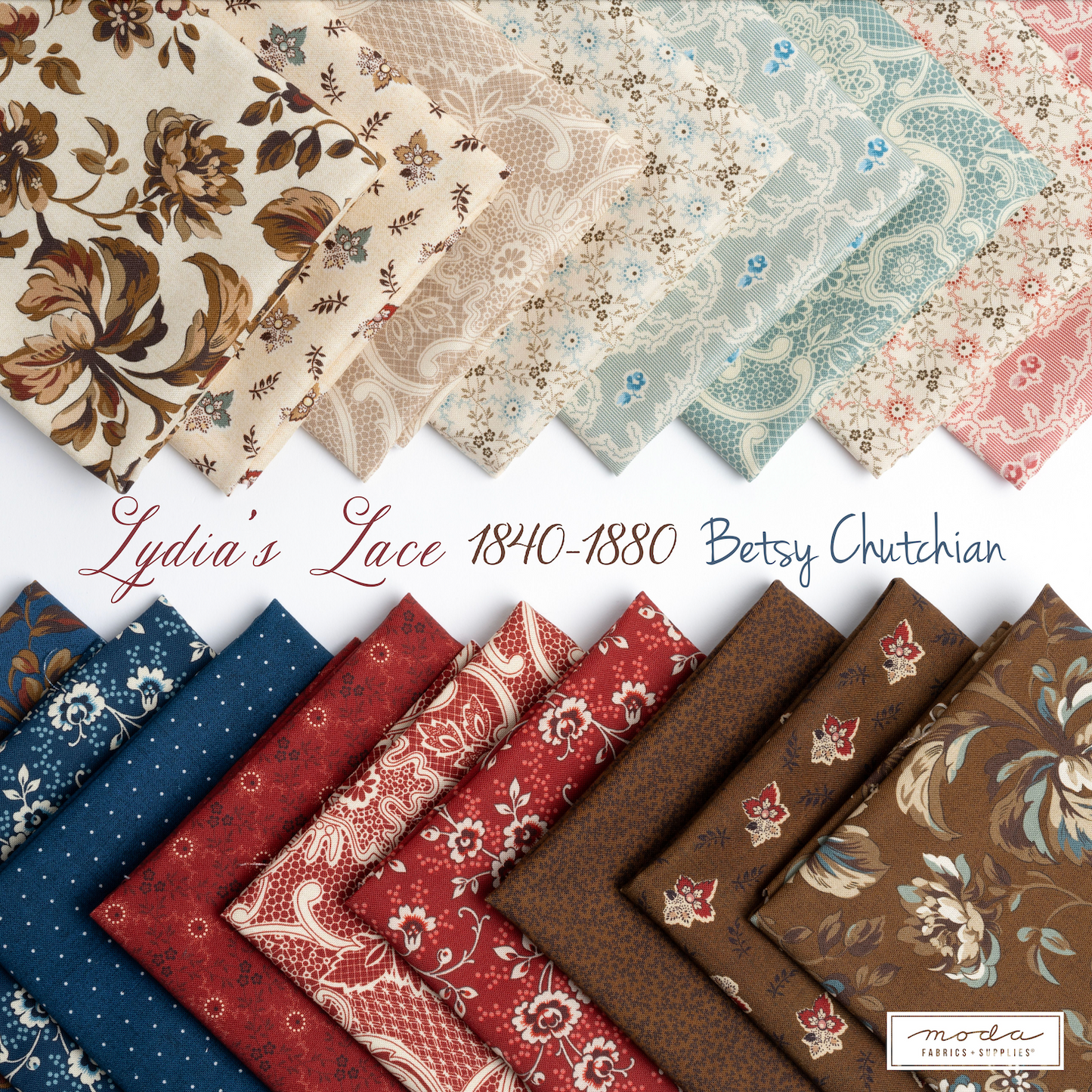 Lydias Lace by Betsy Chutchian : Charm Pack