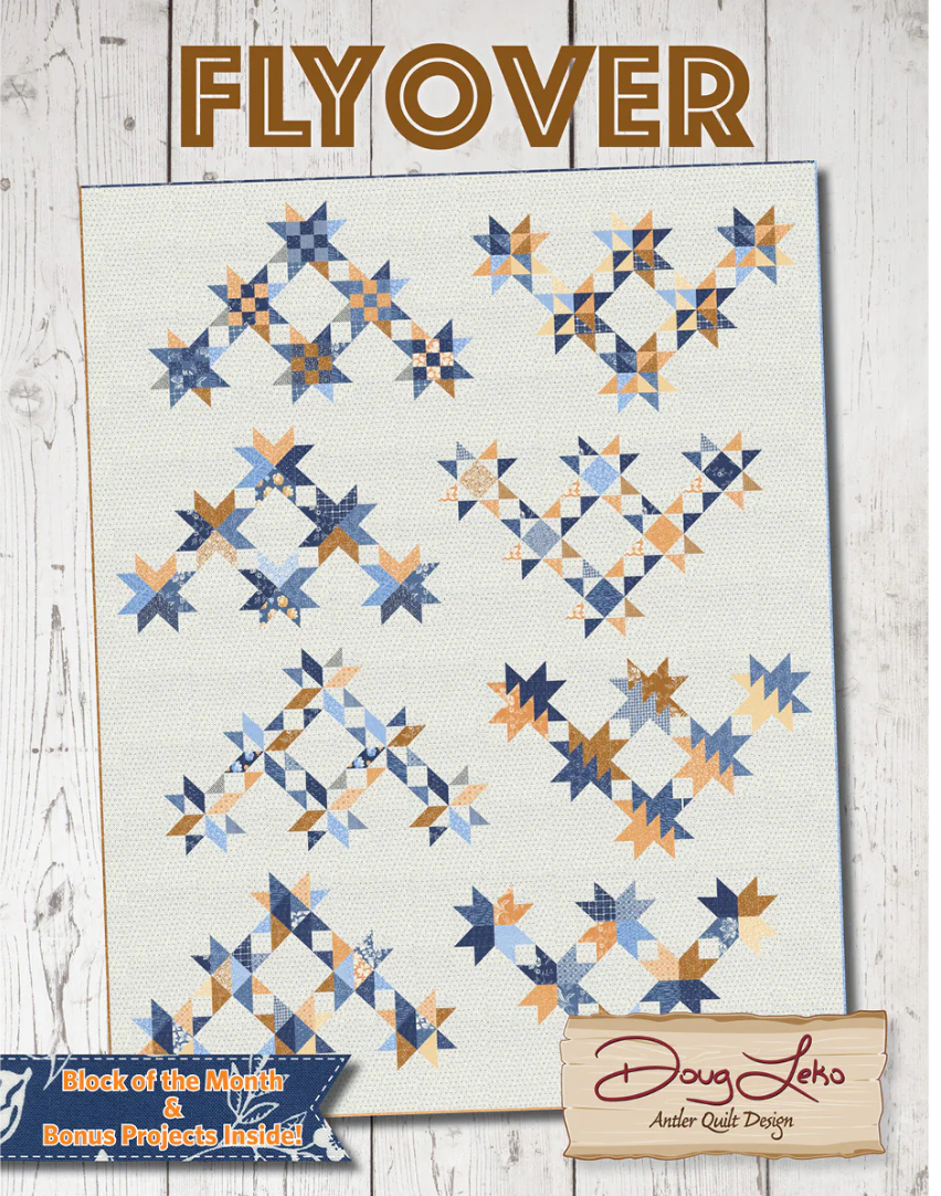 Magic Dot by Lella Boutique : Flyover Quilt Kit (Estimated Ship Date Oct. 2024)