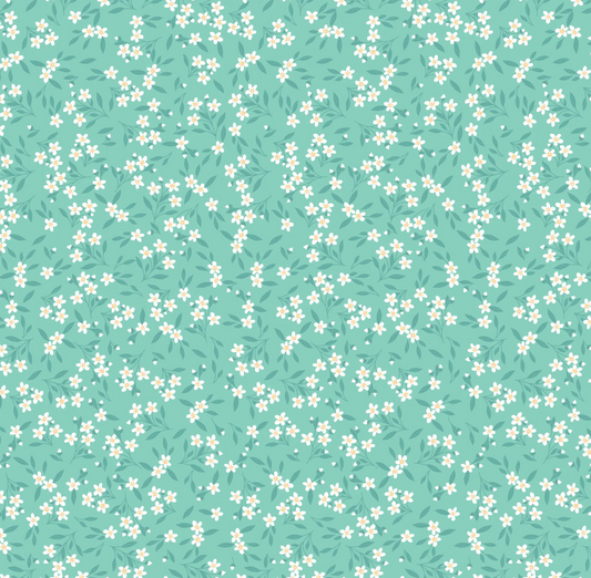 Mushroom Blooms by Poppie Cotton : Bloomies Mint (Estimated Ship Date Aug. 2024)