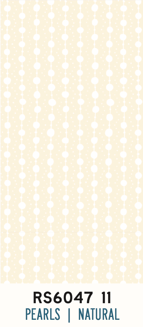 Endpaper by Jen Hewett  - Pearls Natural RS6047 11