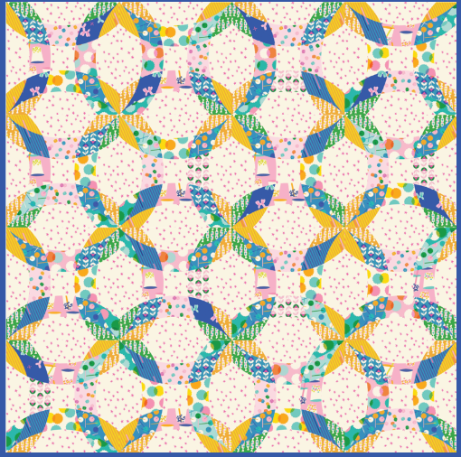 Eye Candy by Ruby Star Collaborative - Dynamite Rings Quilt Kit (Estimated Ship Date Nov. 2024)