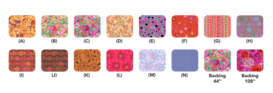 From the Archives by Kaffe Fassett : The Charlotte Quilt Kit