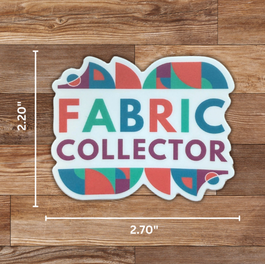 Fabric Collector Sticker by My Beste Quilt Co.