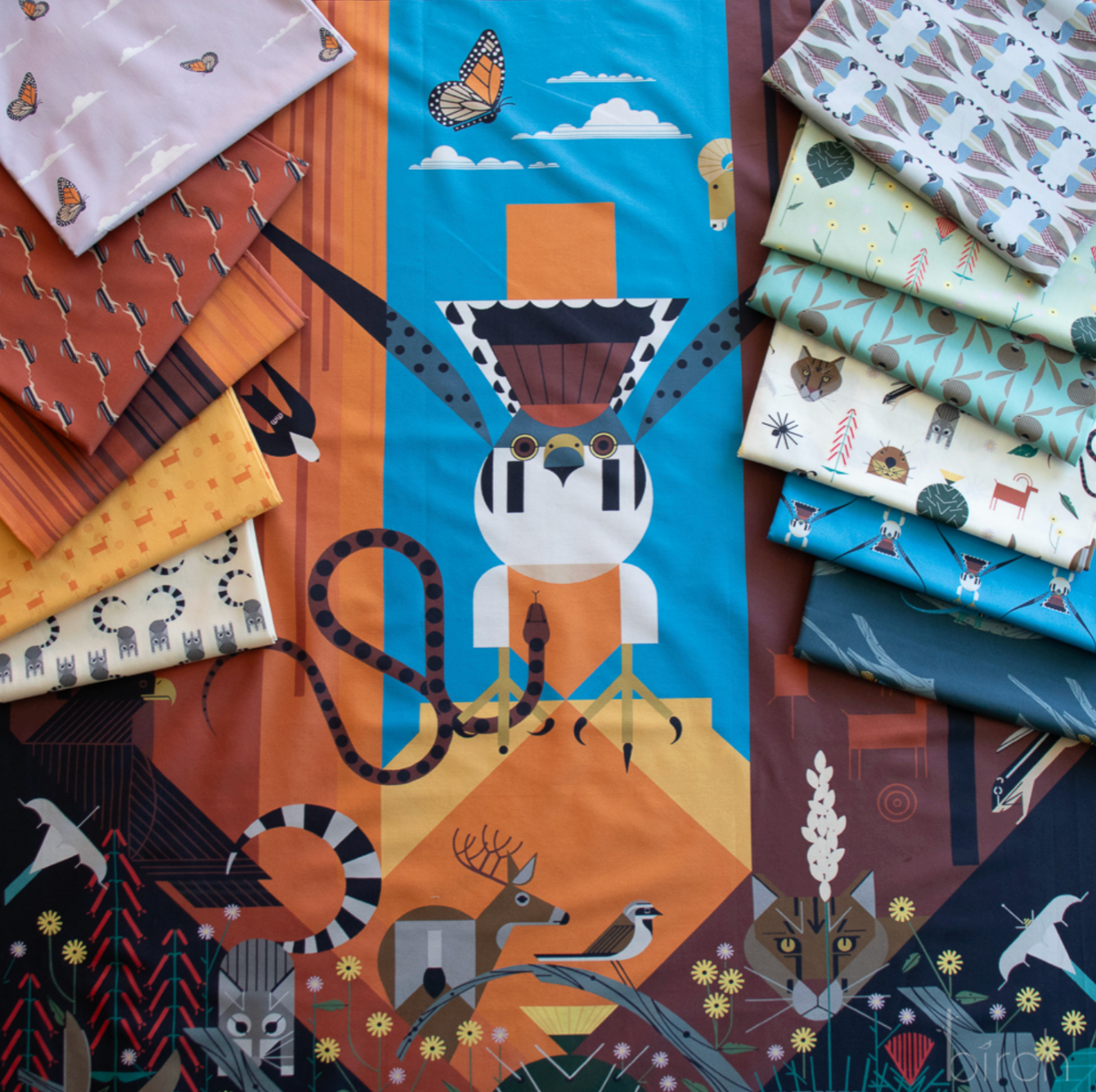 Canyon Country by Charley Harper: Canyon Iguana CH-433