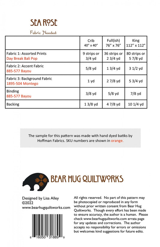 Sea Rose # BHQ-240 - Special Order