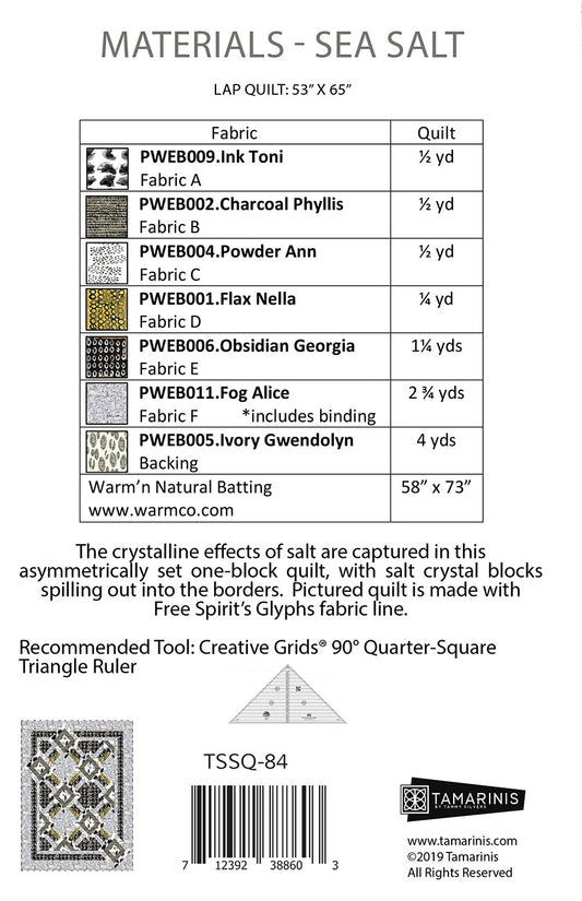 Sea Salt # TSSQ-84 - Special Order