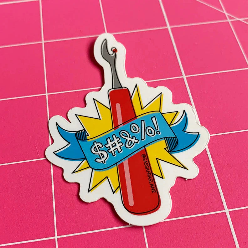 Seam Ripper Sticker by Sassafras Lane