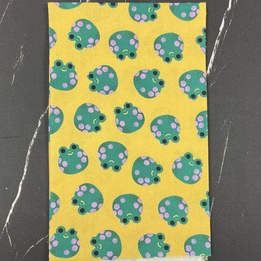 See Ya Later Alligator by Michael Miller Fabrics : Froggy Yellow DCX12559-YELL-D