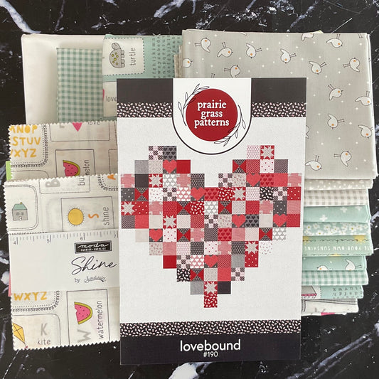 Shine by Sweetwater : Lovebound Quilt Kit 2 Color Ways