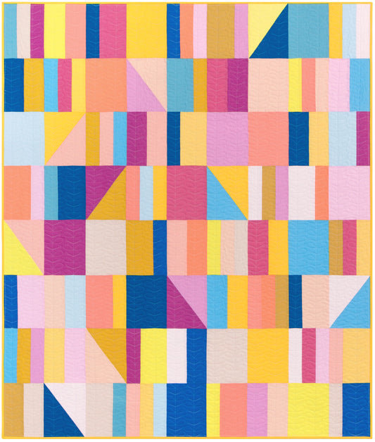 Sidewalk Chalk Quilt Pattern by Then Came June