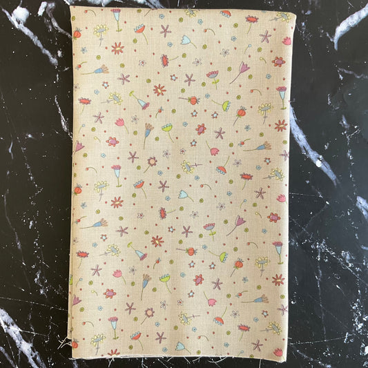 Simply Be by Anni Downs : Scattered Flowers Taupe 3324-38