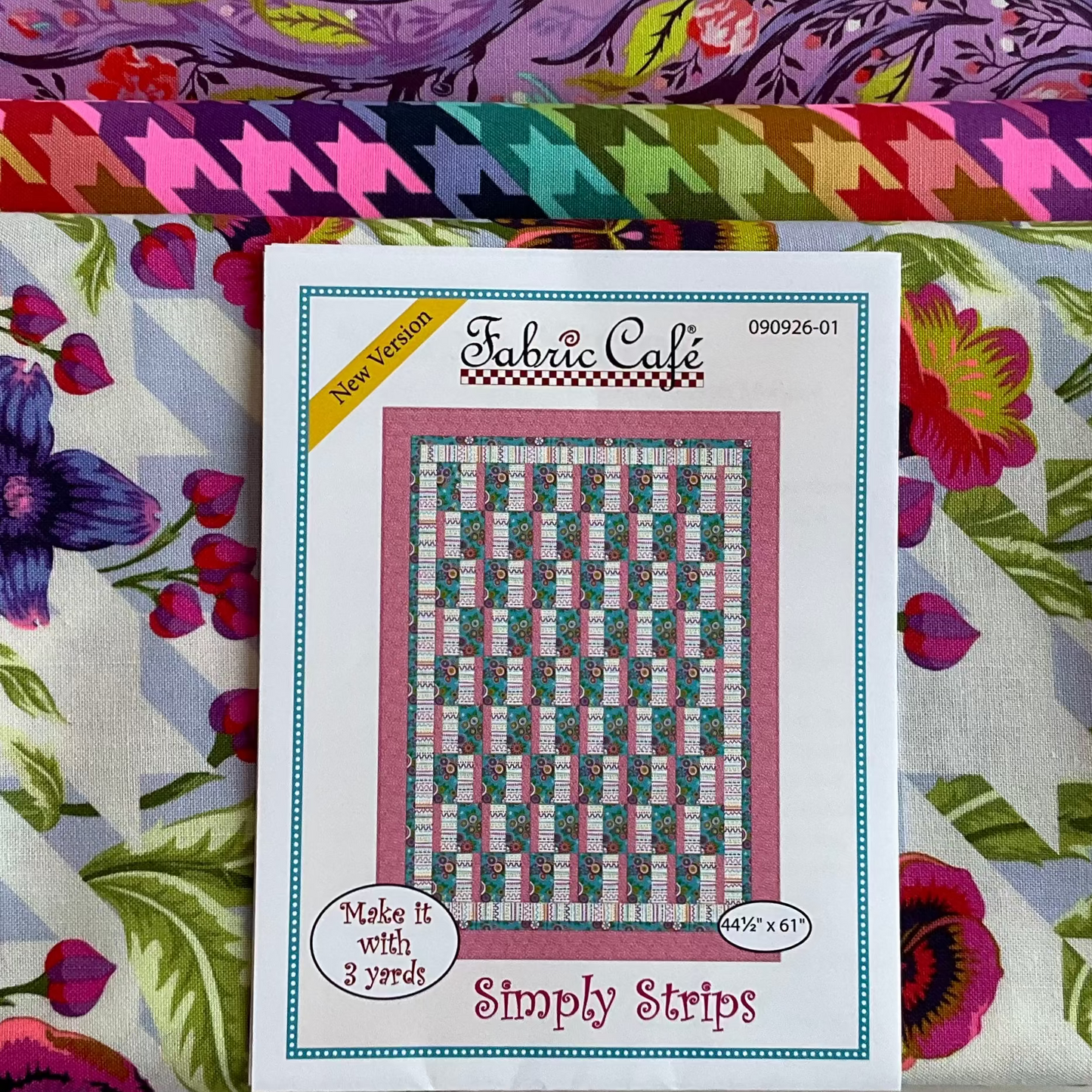 Simply Strips Quilt Kit featuring Untamed by Tula Pink - 3 Yard Quilt Kit