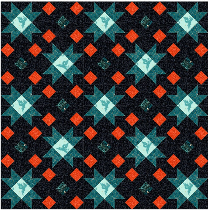 Sirius Quilt Pattern by String & Story