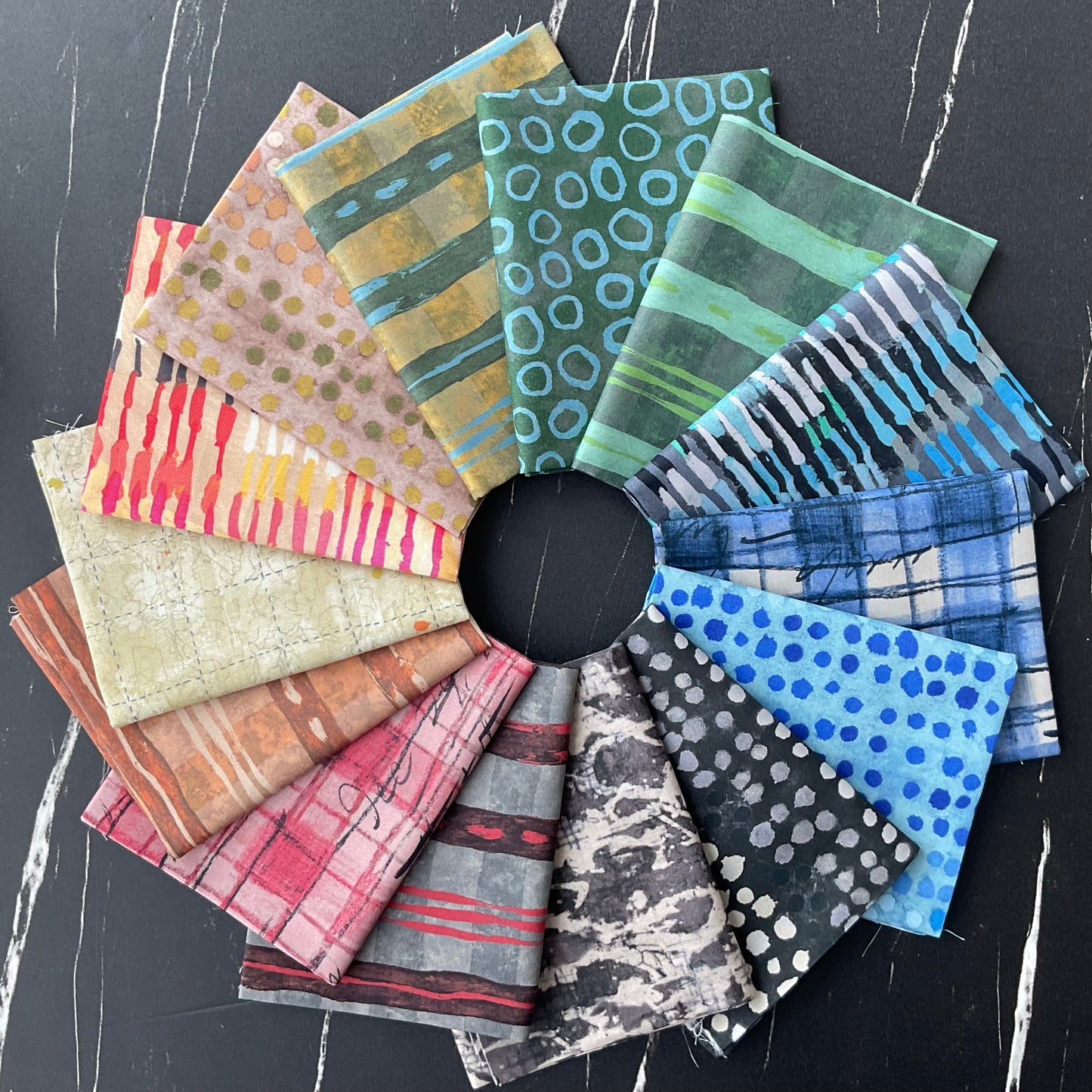 Sketchbook #21 by Marcia Derse - Fabric Bundles