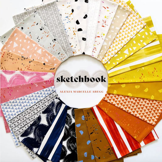 Tropicana Quilt Kit featuring Sketchbook by Alexia Marcelle Abegg