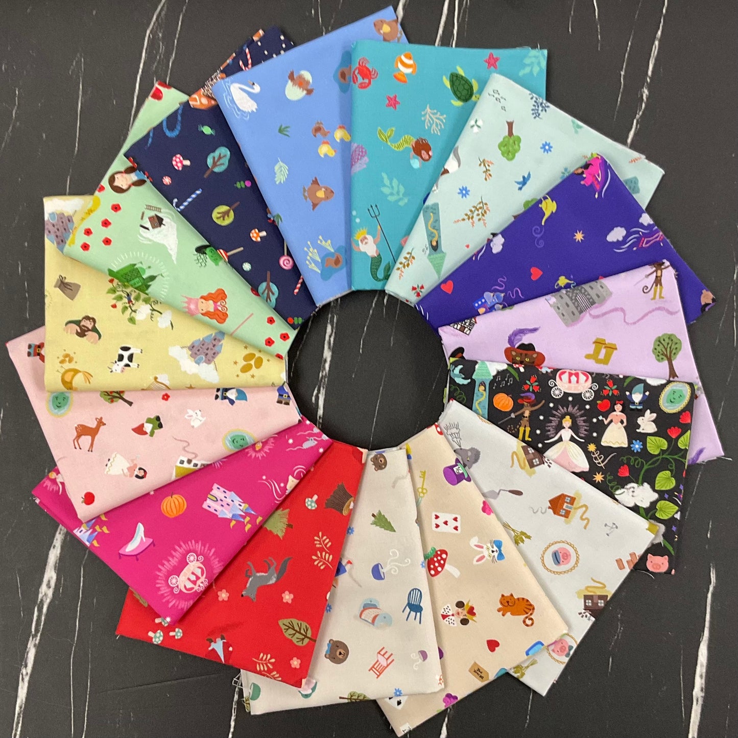 Small Things…Fairytales by Lewis & Irene : Fabric Bundles Including Border Panel