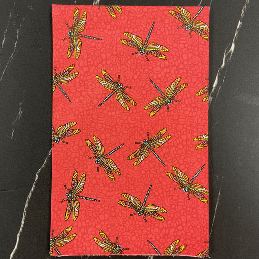 Small Wonders by Valentina Harper : Dragonfly Wonder Persimmon 16504-23