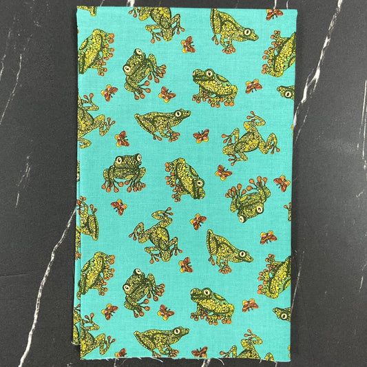 Small Wonders by Valentina Harper : Frog Wonders Medium Teal 16503-83