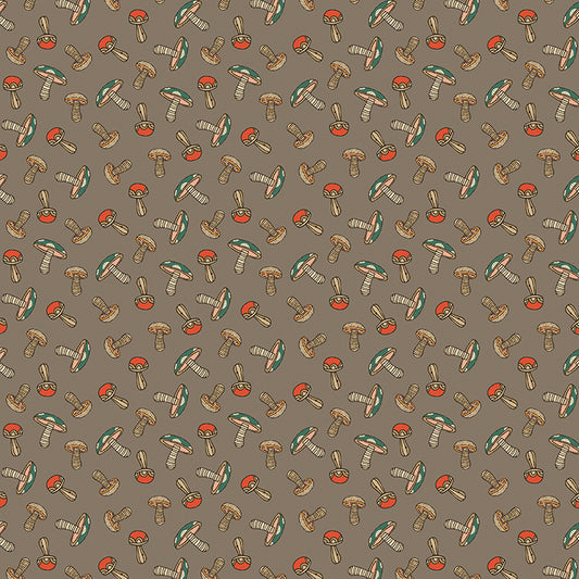 Small Wonders by Valentina Harper : Mushroom Wonder Taupe 16506-73
