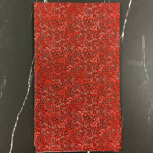 Small Wonders by Valentina Harper : Pebble Mosaic Red 16362-10