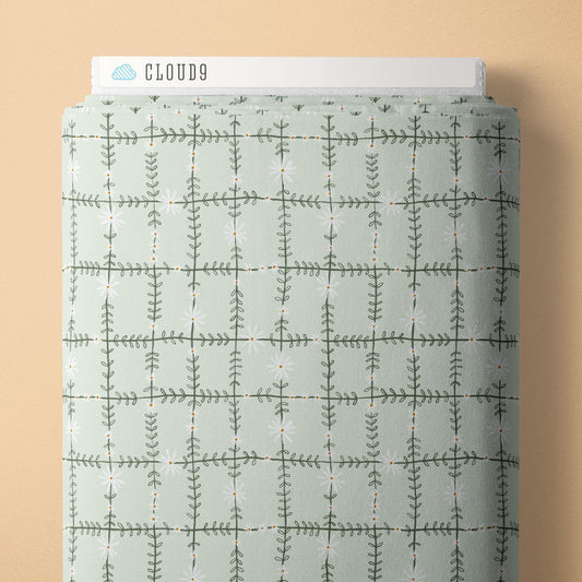 Snail Mail by Meenal Patel : Daisy Chain Mint 228654