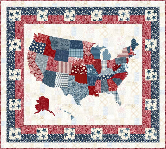 Snapshot Panel Quilt Pattern by Quiltin' Tia