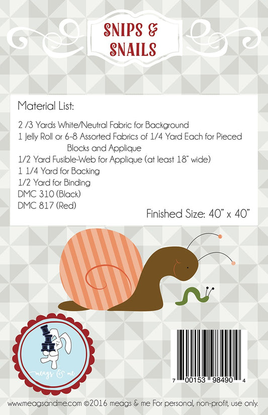 Snips & Snails # MAMP45 - Special Order