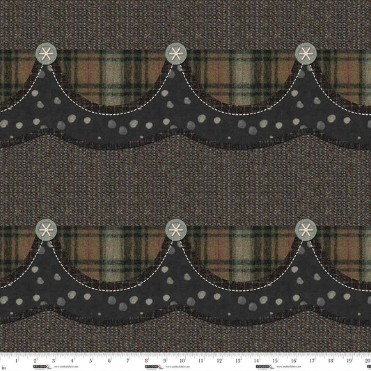 Snowy Days & Frosty Nights by Kathi Campbell : Scallop Border Shadow 8468-96