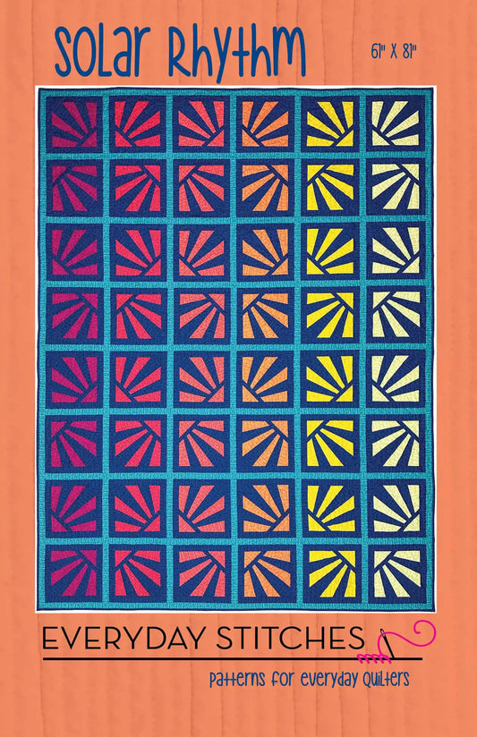 Foliage by Sally Kelly : Solar Rhythm FPP Quilt Kit