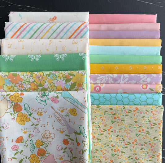 Sounds of Nature Quilt Kit featuring LullaBee by Patty Basemi