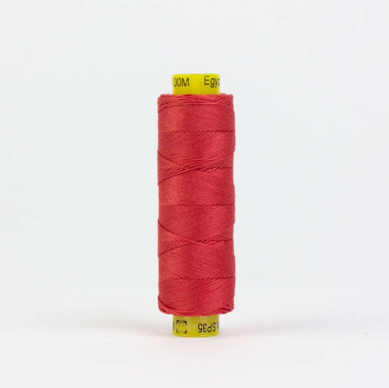 Spagetti 12wt Egyptian Cotton Thread - 109yd Spool - Coral SP-35