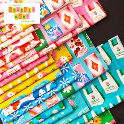 Sparkle Mart by Melody Miller : Tidy Tiles Quilt Kit