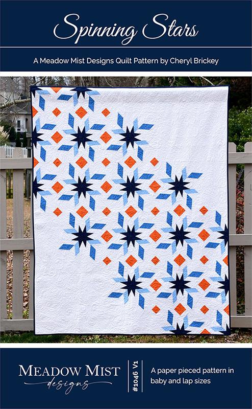 Mystic Fable by Alexia Abegg : Spinning Stars Quilt Kit