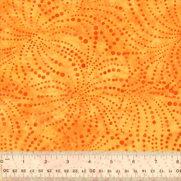 Splendor Quiltessentials 7 Batiks by Anthology Fabrics : Fireworks Citrus 441Q-3