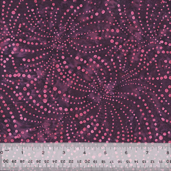 Splendor Quiltessentials 7 Batiks by Anthology Fabrics: Fireworks Grape 441Q-2