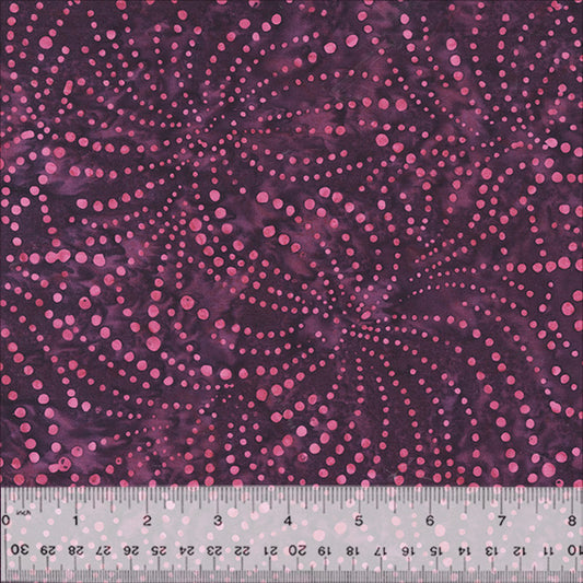 Splendor Quiltessentials 7 Batiks by Anthology Fabrics: Fireworks Grape 441Q-2