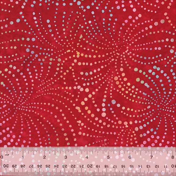 Splendor Quiltessentials 7 Batiks by Anthology Fabrics : Fireworks Rainbow 441Q-1