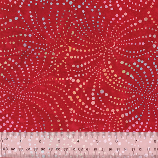 Splendor Quiltessentials 7 Batiks by Anthology Fabrics : Fireworks Rainbow 441Q-1