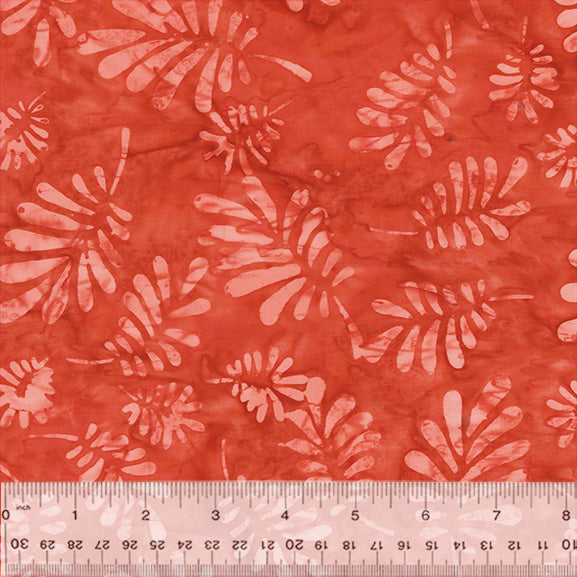 Splendor Quiltessentials 7 Batiks by Anthology Fabrics : Palms Blush 447Q-1