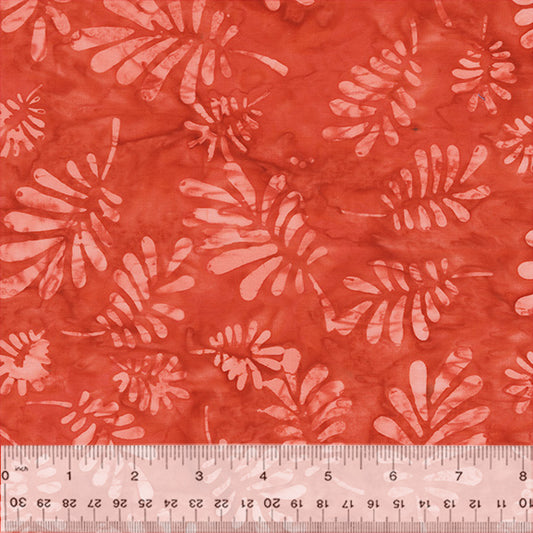 Splendor Quiltessentials 7 Batiks by Anthology Fabrics : Palms Blush 447Q-1