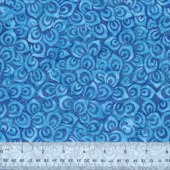 Splendor Quiltessentials 7 Batiks by Anthology Fabrics : Petals Capri 448Q-3