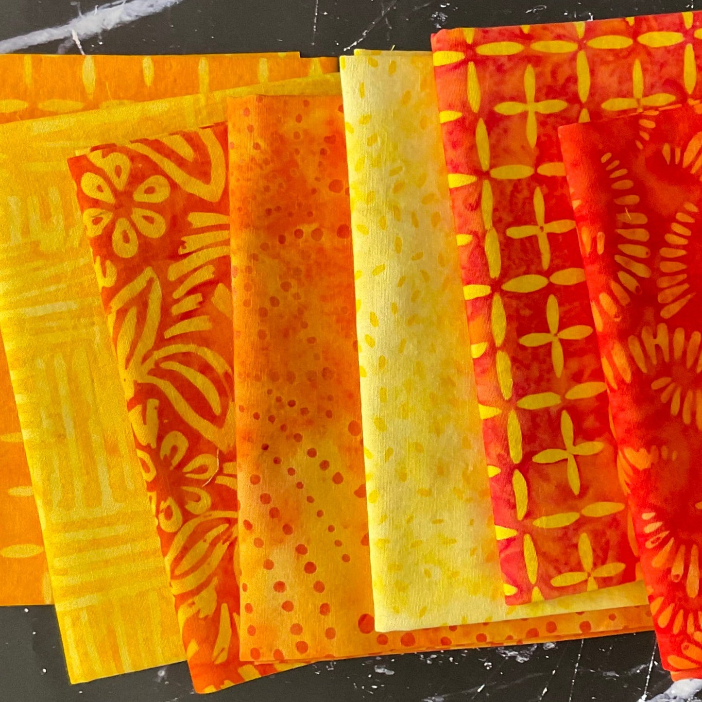 Splendor Quiltessentials 7 Batiks by Anthology Fabrics