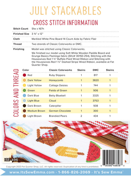 Stackables July # ISE-496 - Special Order